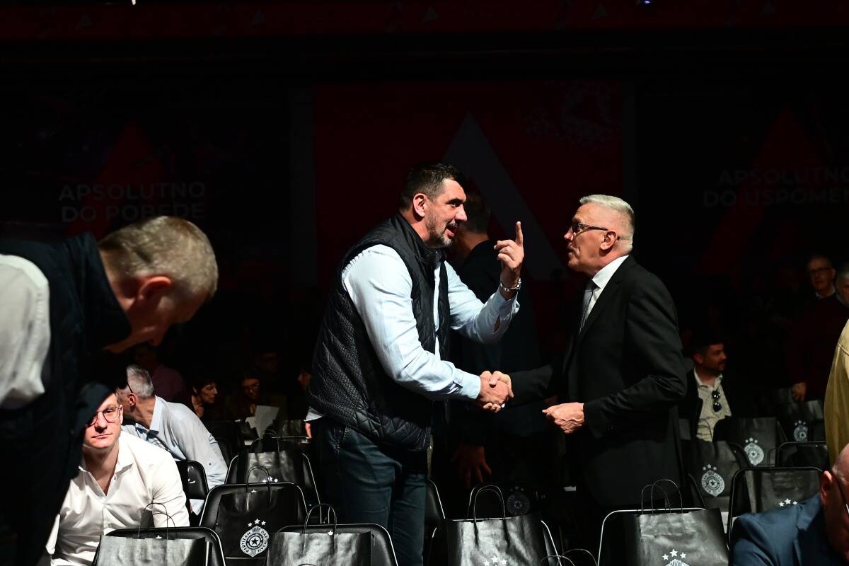 Nikola Bulatović na promociji monografije KK Partizan