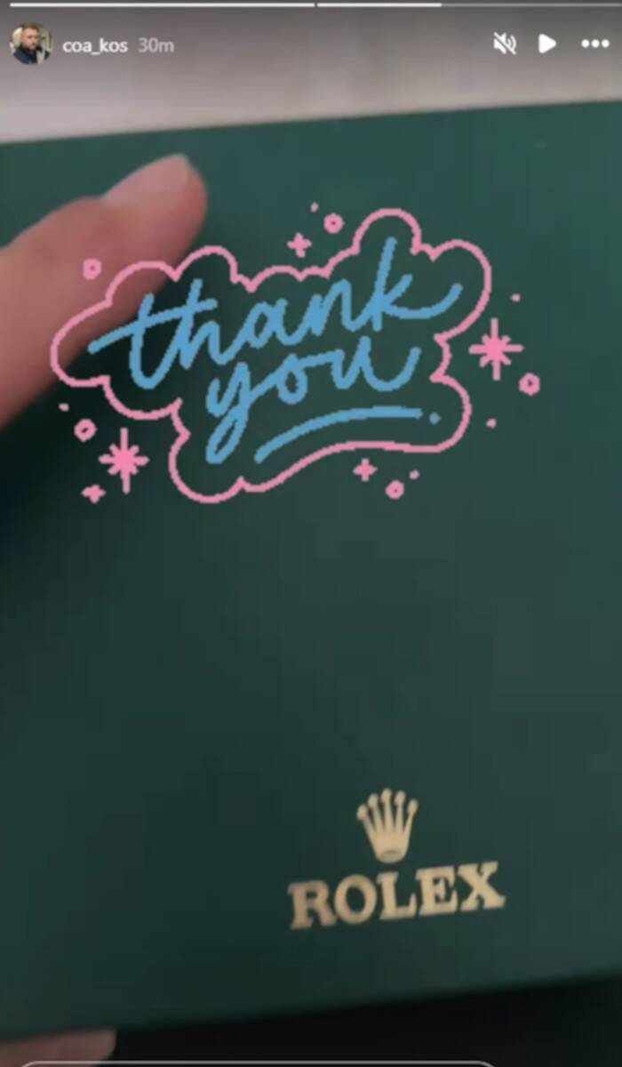 Aleksandar Kos rolex poklon.jpg