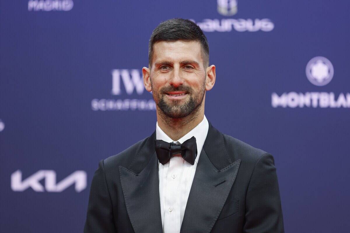 Novak Đoković na dodeli Laureus nagrade