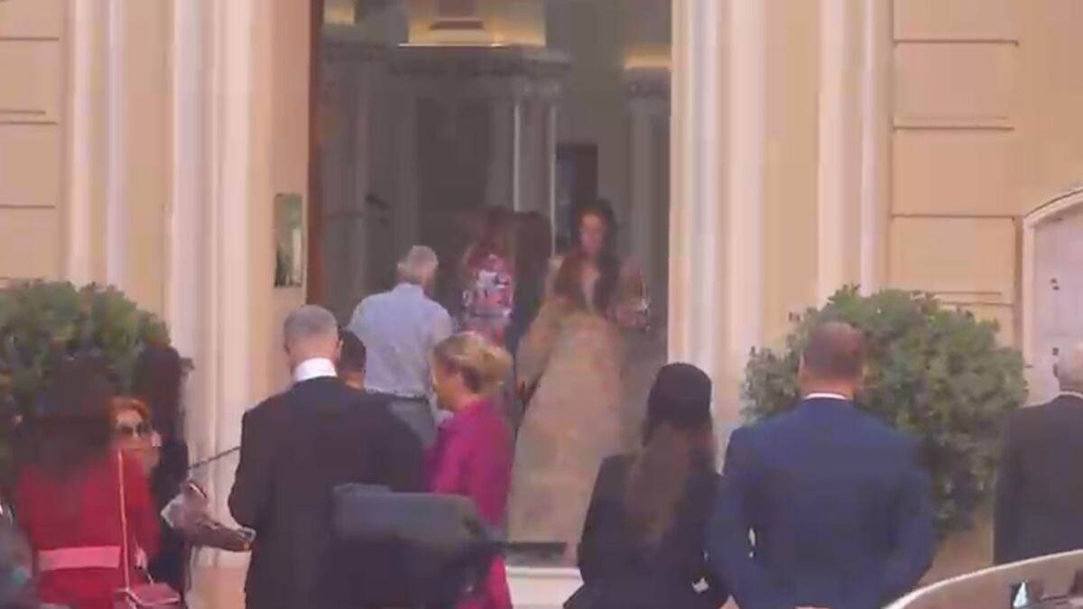 Goca Karić stigla na venčanje (4).jpg