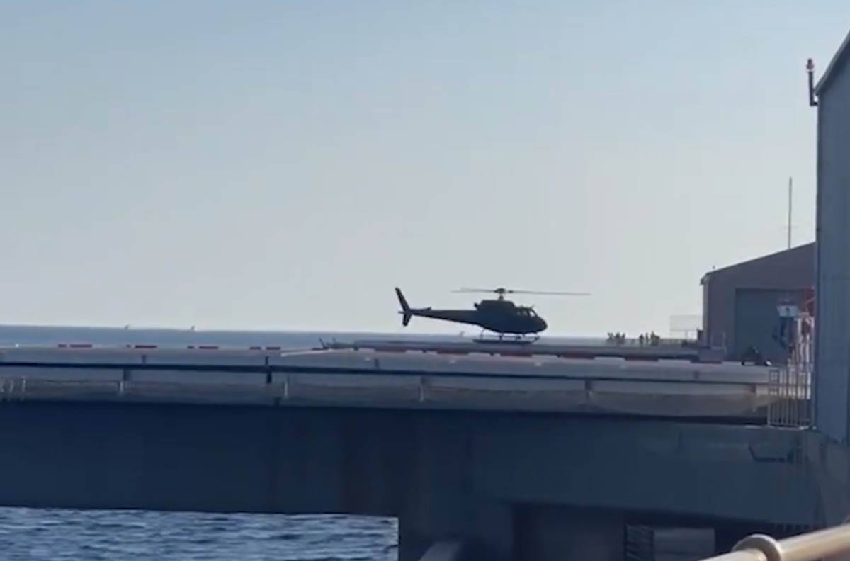 Melina Džinović helikopterom ide na slavlje nakon venčanja