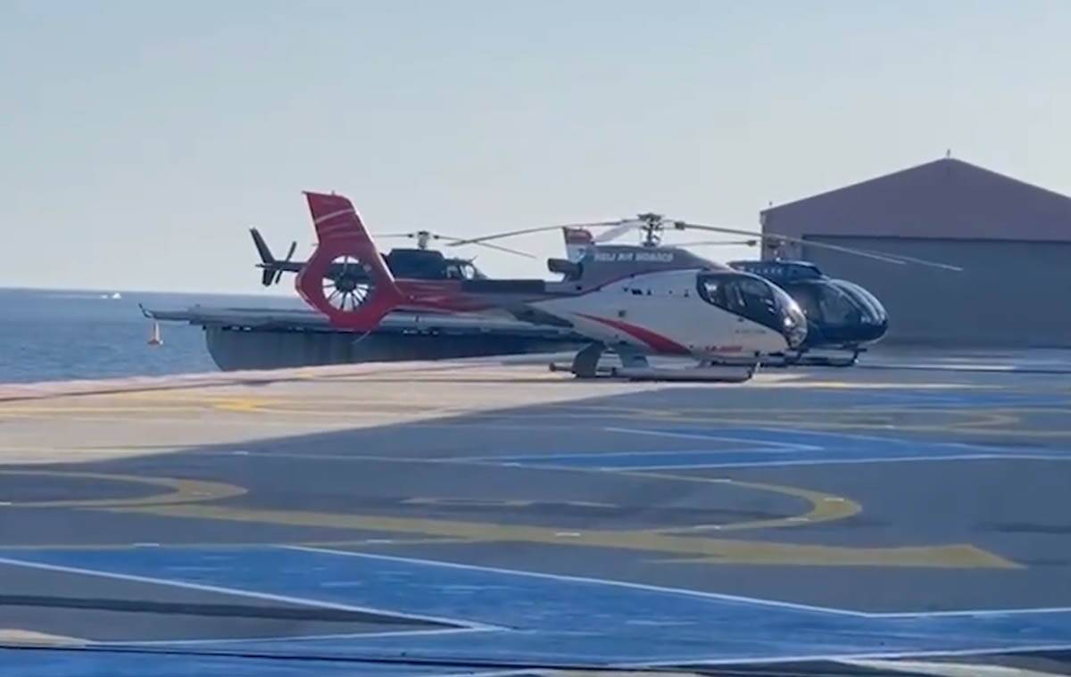 Melina Džinović helikopterom ide na slavlje nakon venčanja