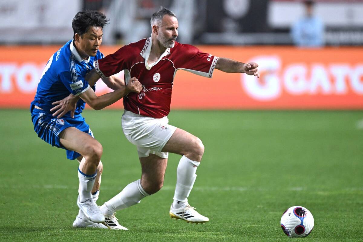 Rajan Gigs na utakmici OGFC sa legendama Junajteda