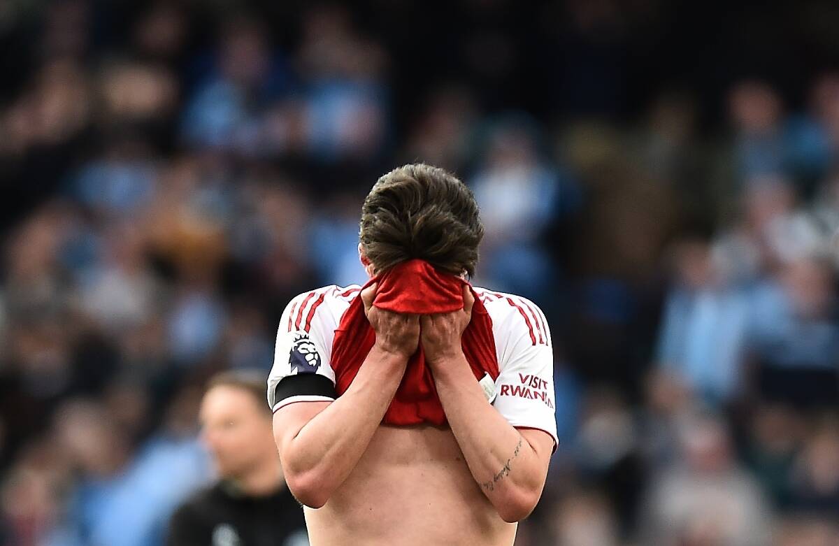 Kapiten Arsenala Deklan Rajs tuguje zbog poraza