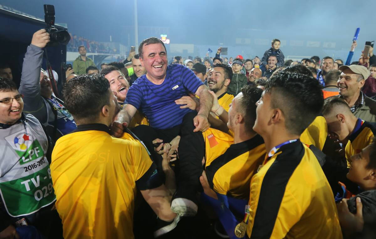 George Hadži slavi titulu u Vitorulu