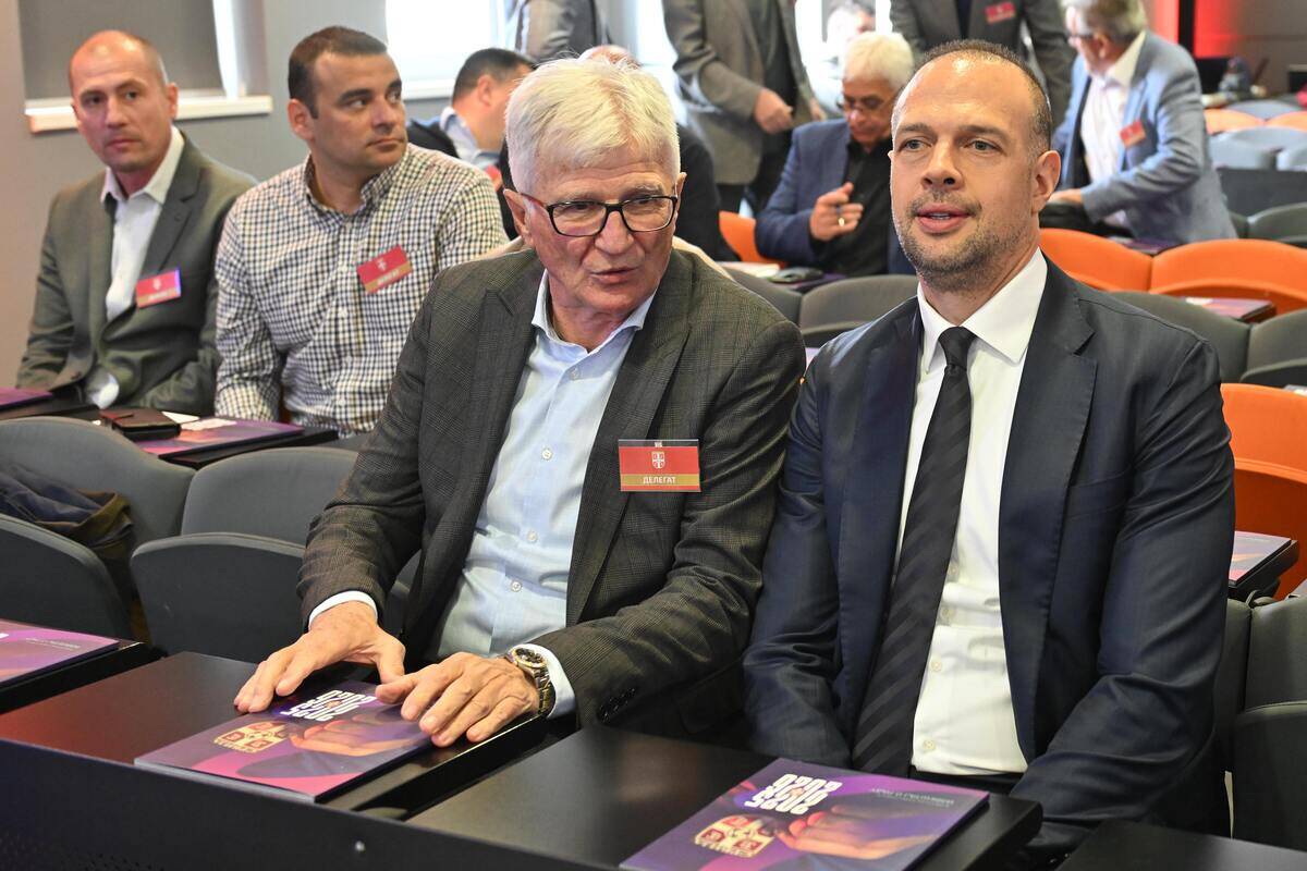 Zoran Filipović i poslovni direktor FK Crvena zvezda Marko Petrović