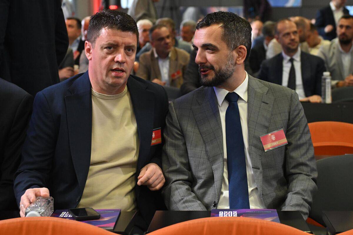 Predstavnici FK Partizan na sednici skupštine FSS