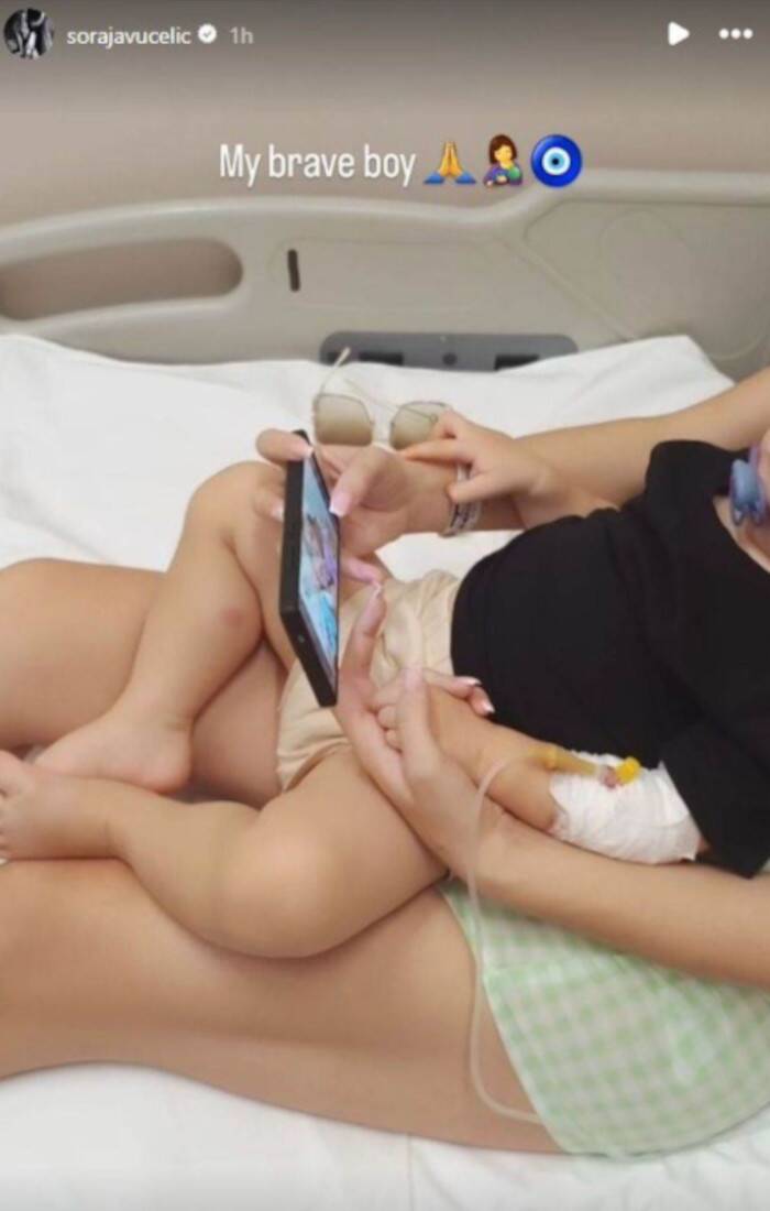 Soraja Vučelić sin kao beba.jpg