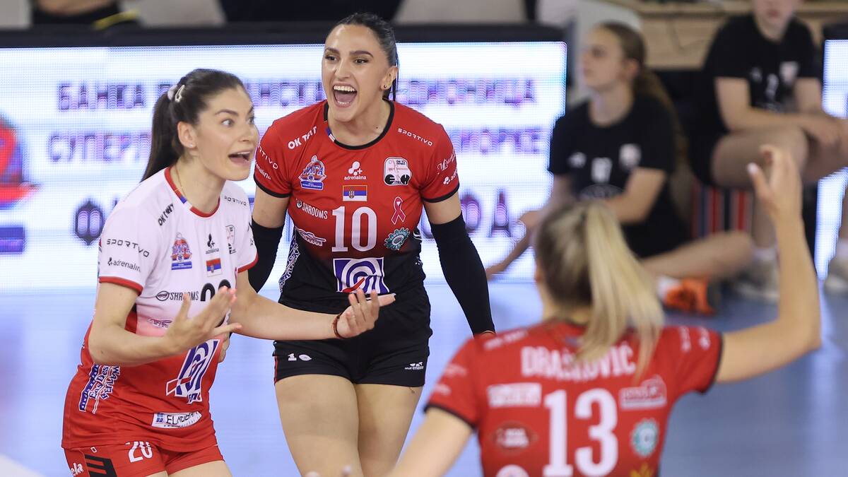 Jovana Cvetković i Bojana Gočanin odbojkašice TENT-a