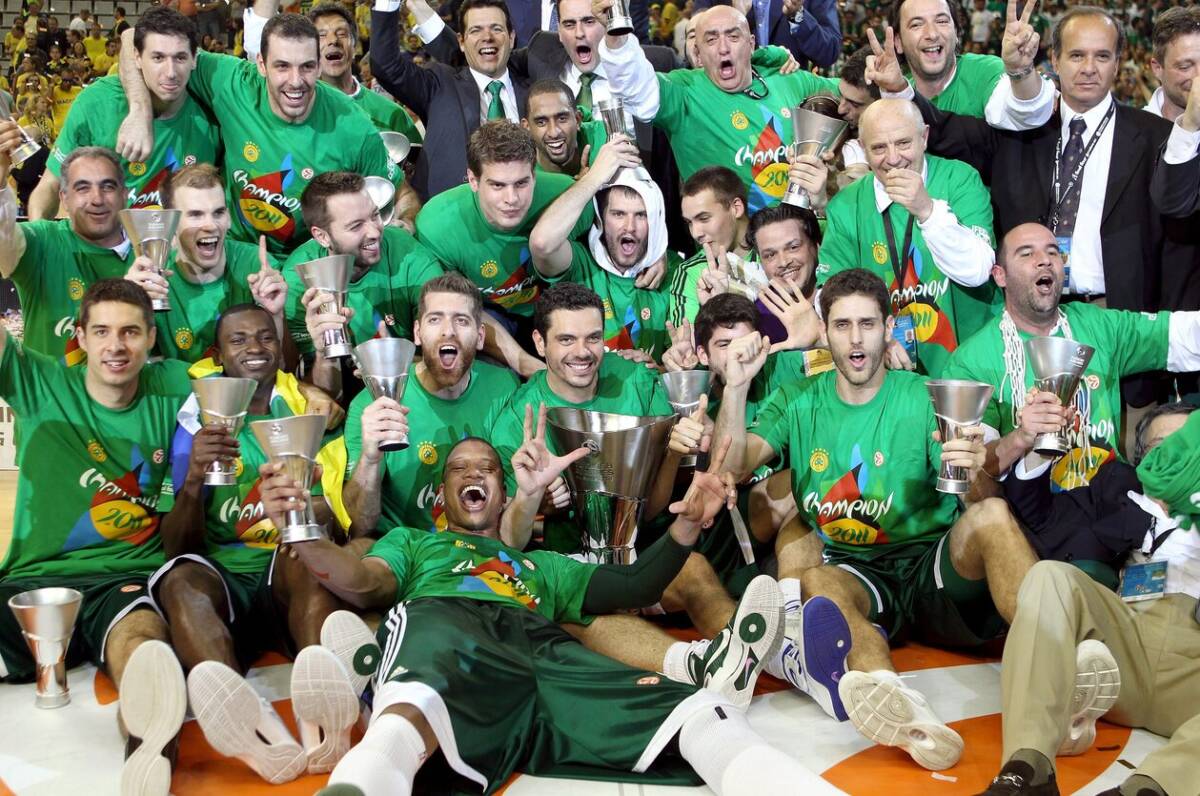 Panatinaikos šampion Evrolige 2011