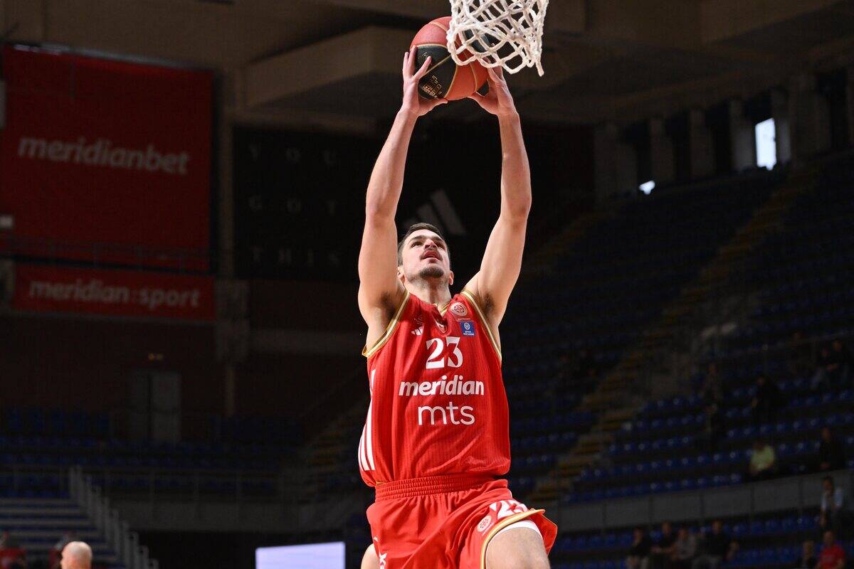 Nikola Đurišić u dresu Zvezde