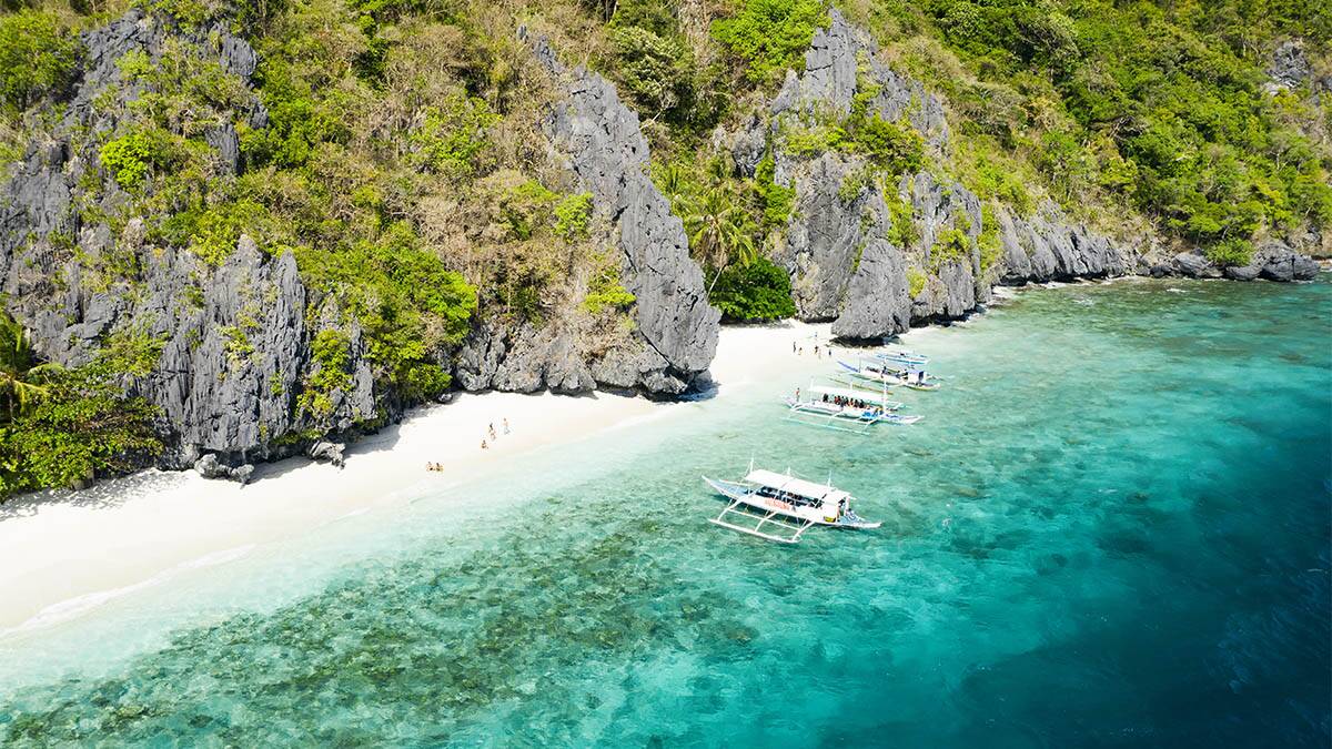 Entalula plaža, Filipini