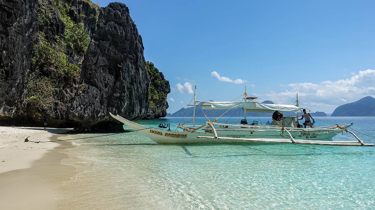 Entalula plaža, Filipini