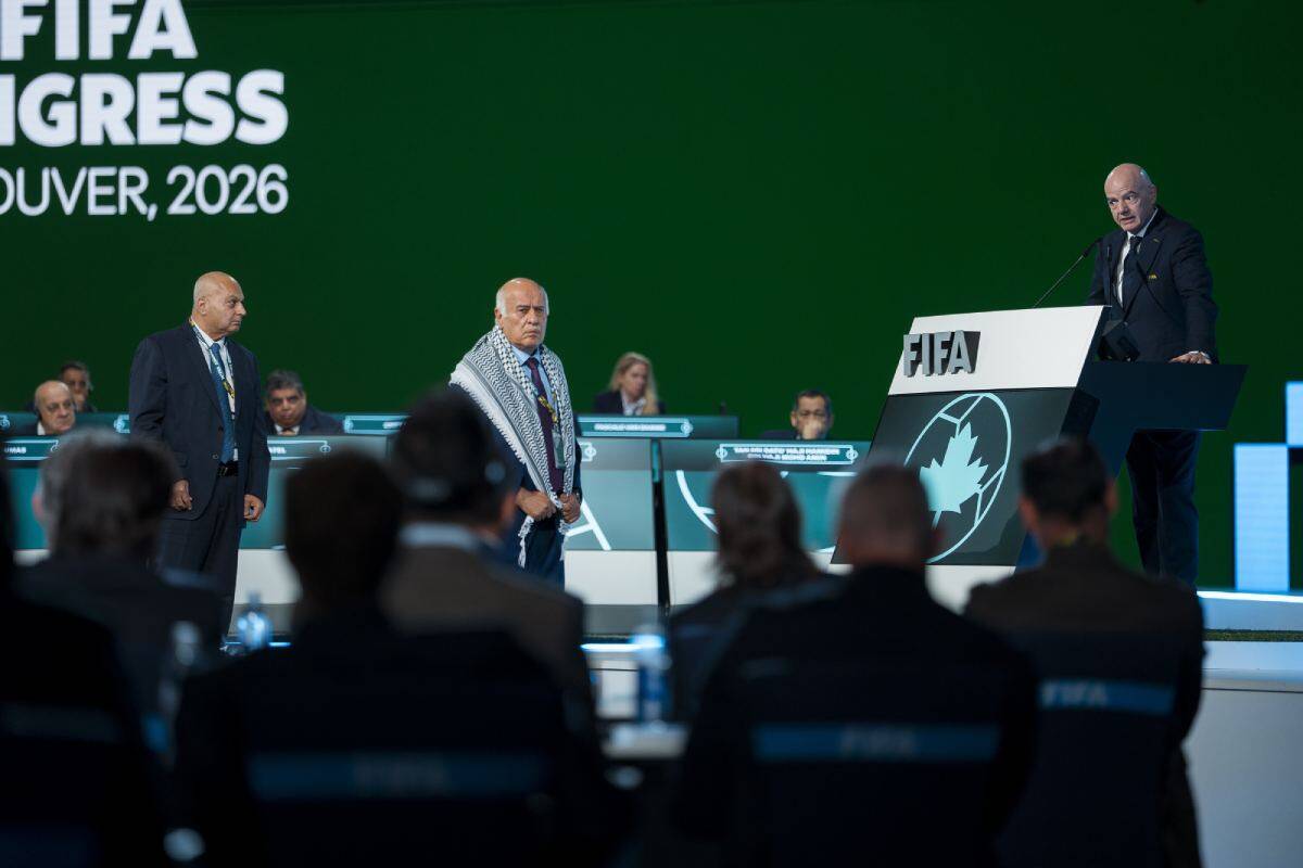 Đani Infantino miri predstavnike Palestine i Izraela