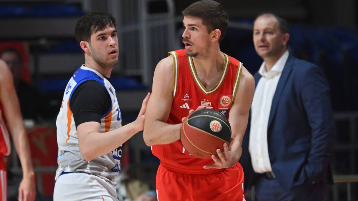 Nikola Đurišić na utakmici Crvena zvezda Zlatibor