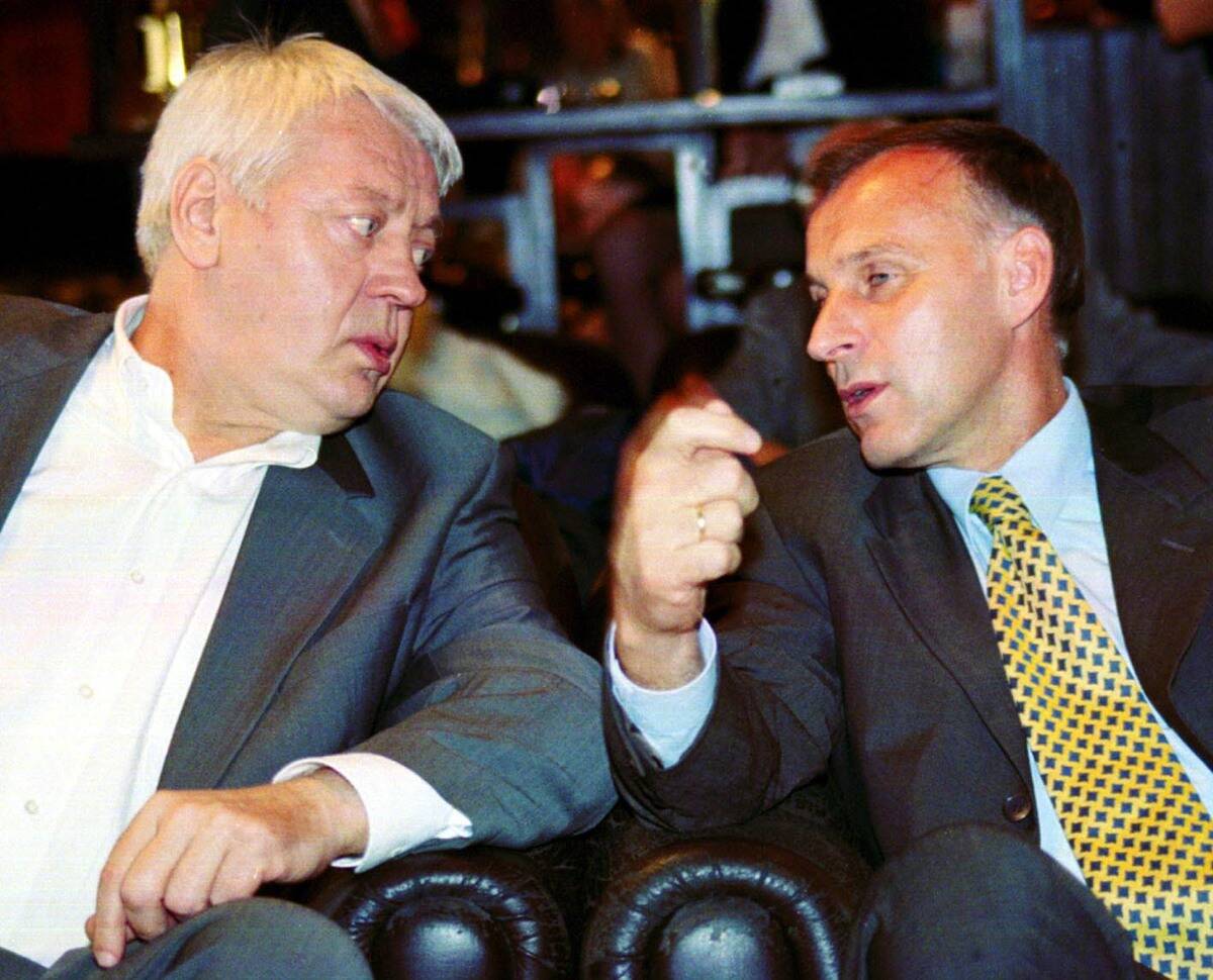 Dragan Džajić i Vladimir Cvetković kao funkcioneri Zvezde