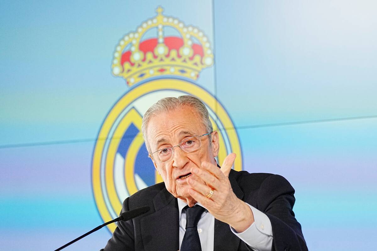 Florentino Perez na konferenciji Real Madrida