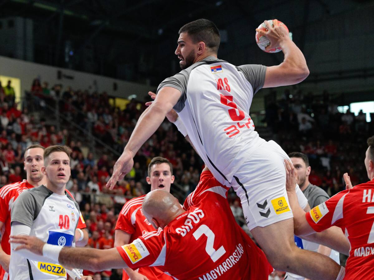 Miloš Koš reprezentativac Srbije na utakmici protiv Mađarske