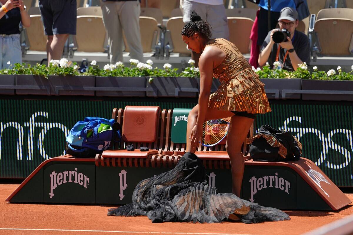Naomi Osaka na Rolan Garosu