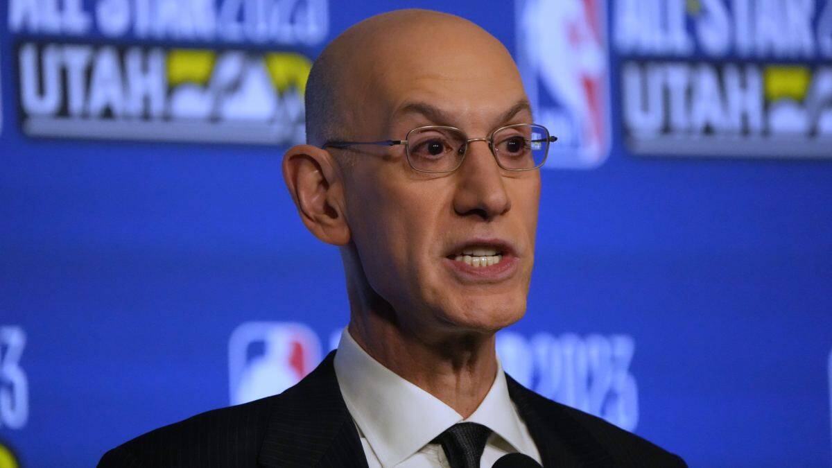 Adam Silver na konferenciji za novinare