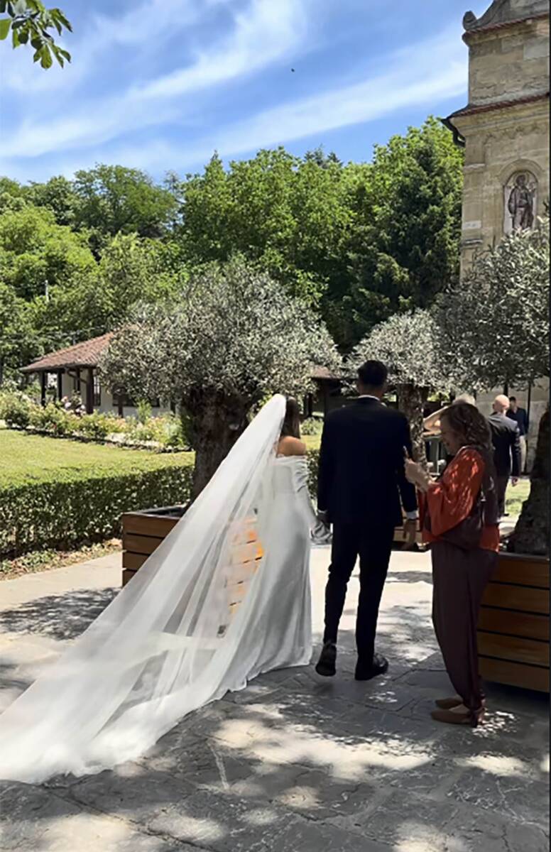 Marko Grujić i Mia Zeremski venčanje