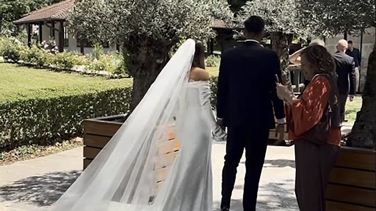 Marko Grujić i Mia Zeremski venčanje