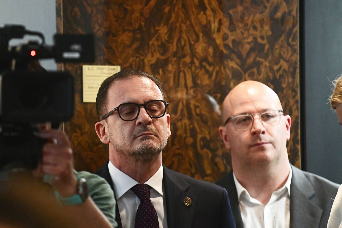Predrag Mijatović na konferenciji za novinare u Partizanu