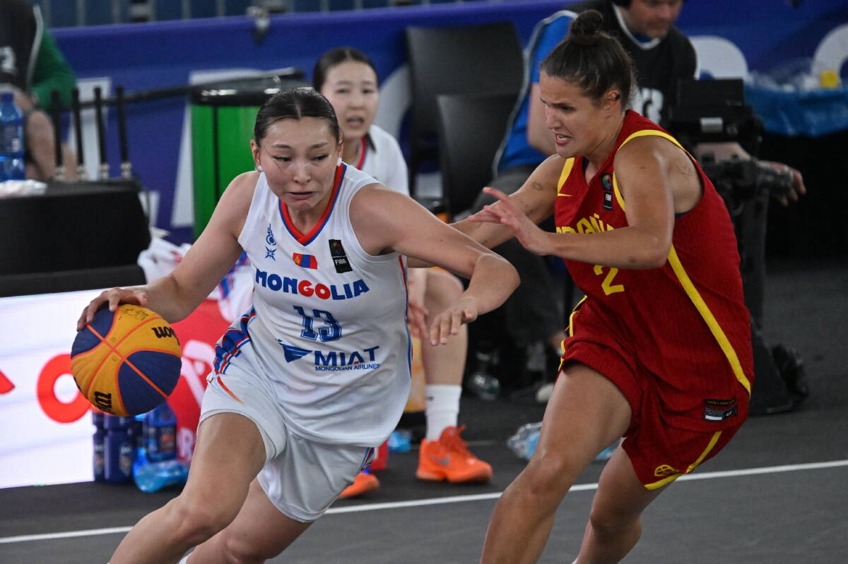 Košarkašica Mongolije u prodoru na SP u basketu 3x3