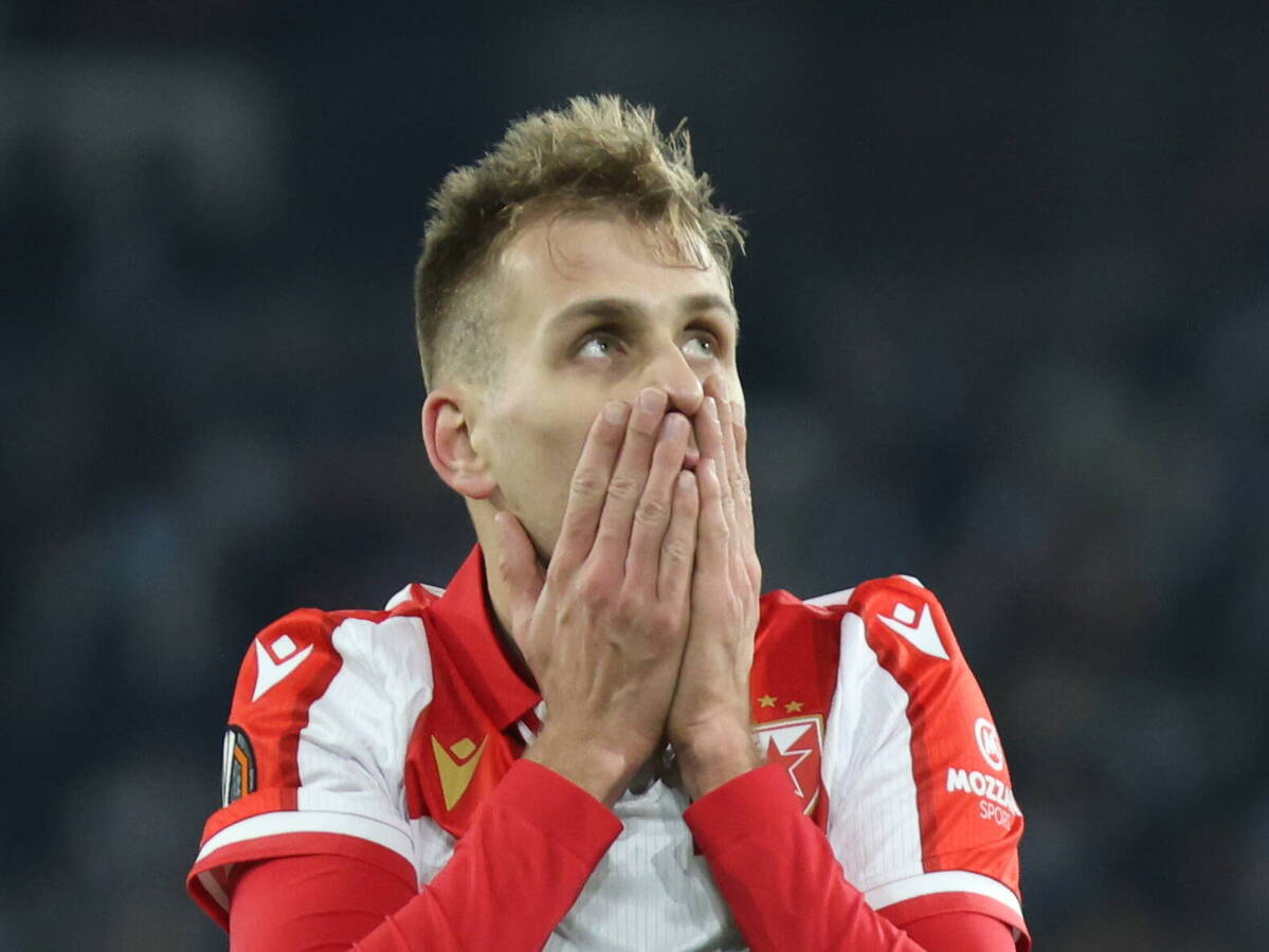 Krilni napadač Crvene zvezde Vladimir Lučić.