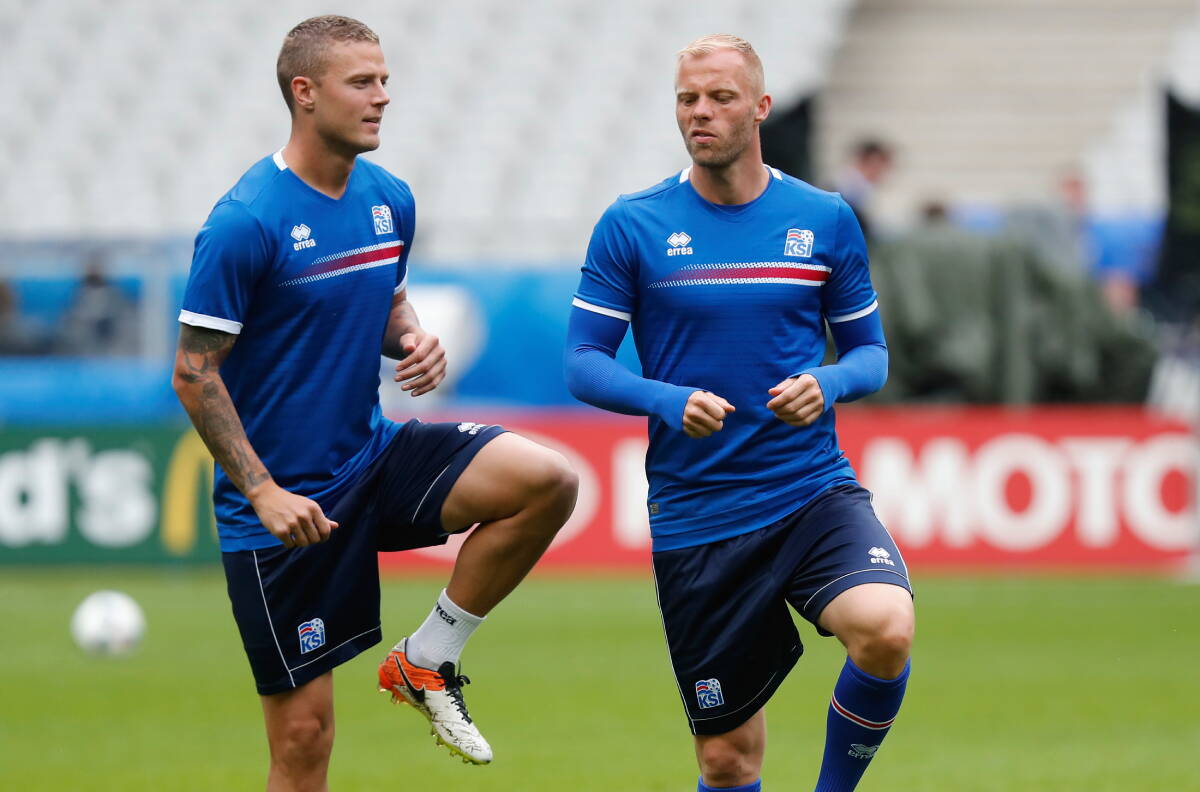 Ejdur Gudjoinsen u opremi Islanda