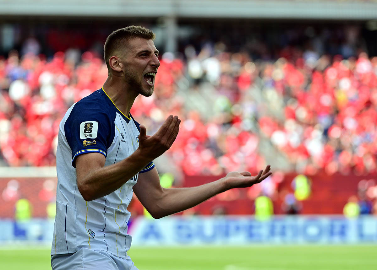 Jovo Lukić slavi gol za BiH