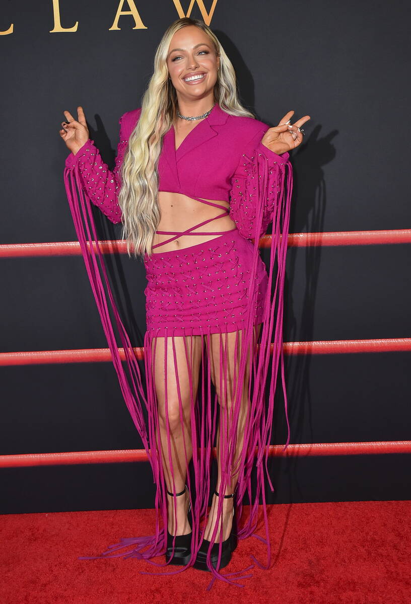 Liv Morgan na premijeri filma u Las Vegasu