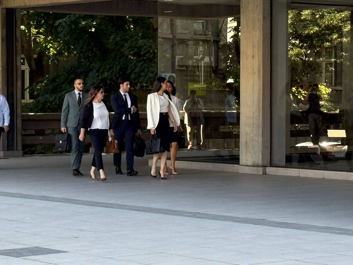 Miljana Kecmanovic stigla u Palatu pravde (4).jpg