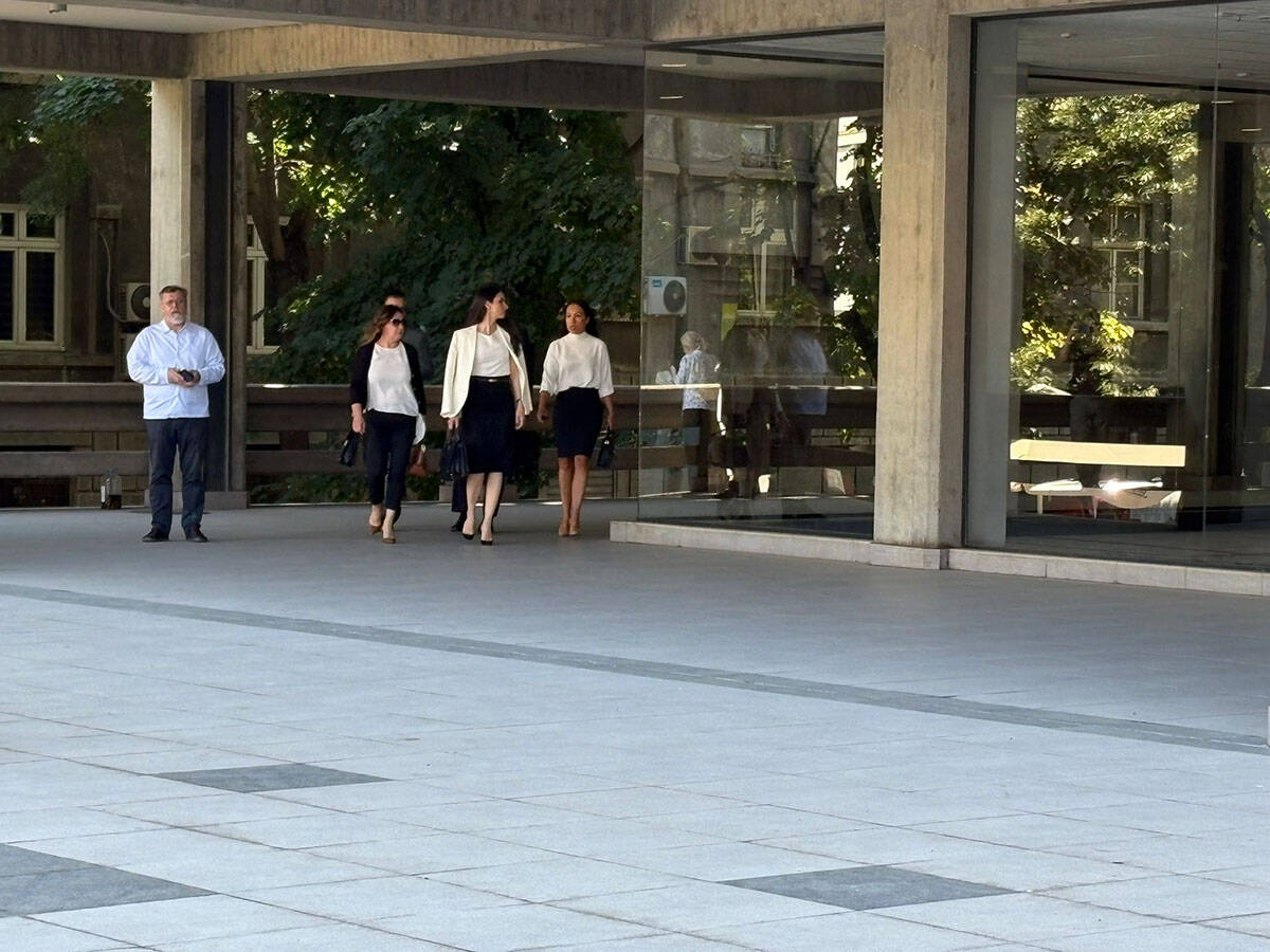 Miljana Kecmanovic stigla u Palatu pravde (6).jpg