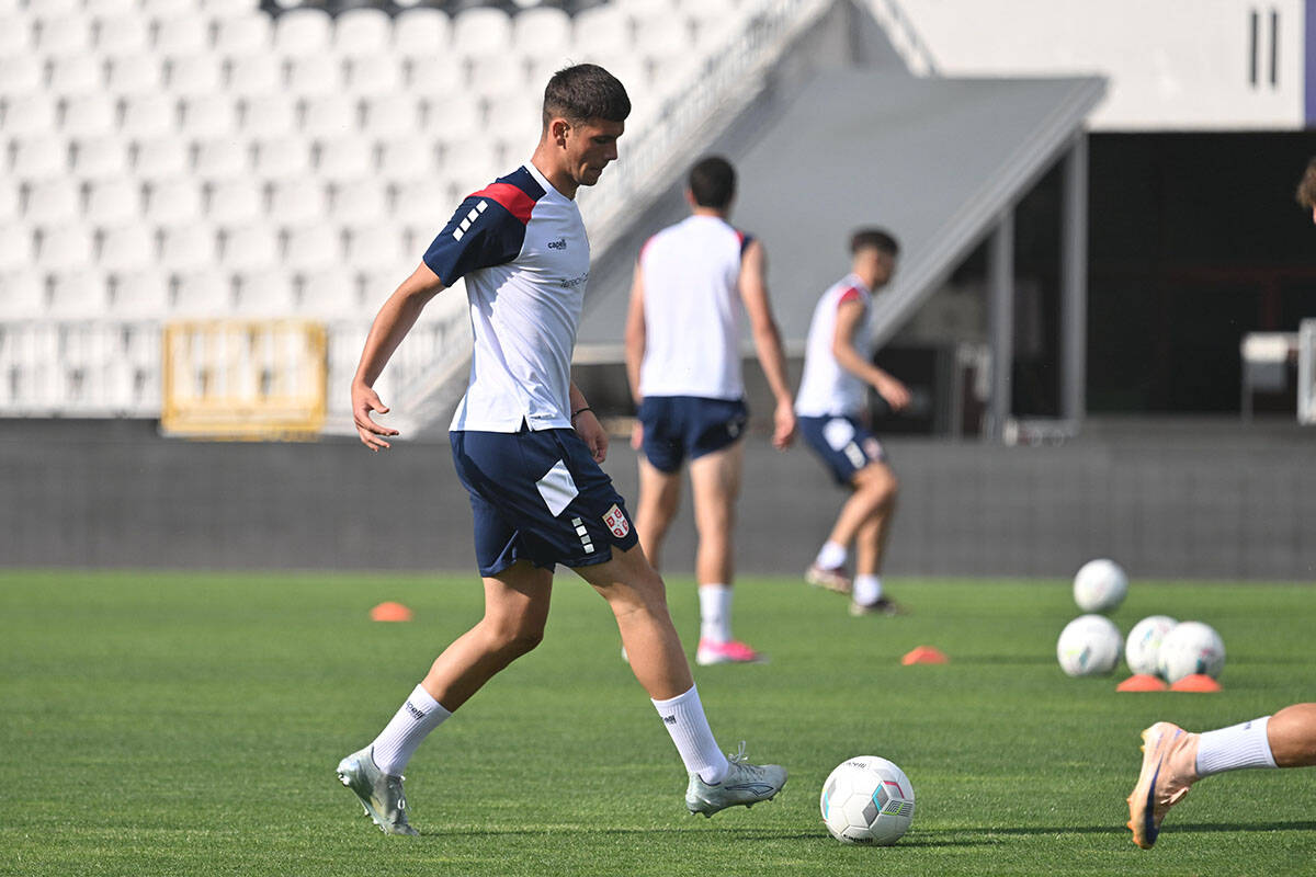 TRENING fudbalera U19 reprezentacije Srbije na stadionu Partizana,  (1).jpg