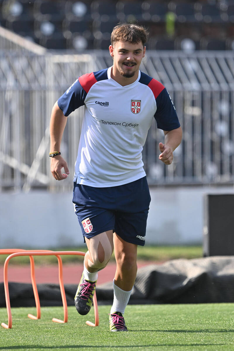 TRENING fudbalera U19 reprezentacije Srbije na stadionu Partizana,  (6).jpg
