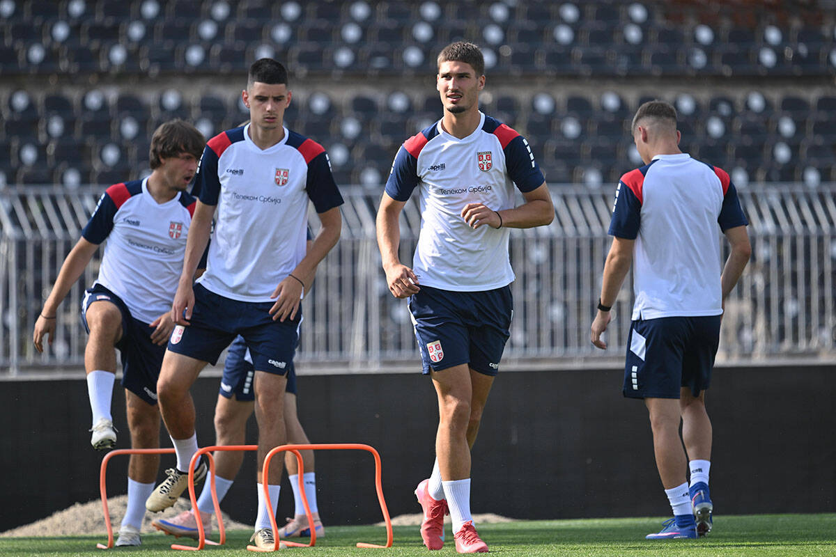TRENING fudbalera U19 reprezentacije Srbije na stadionu Partizana,  (7).jpg