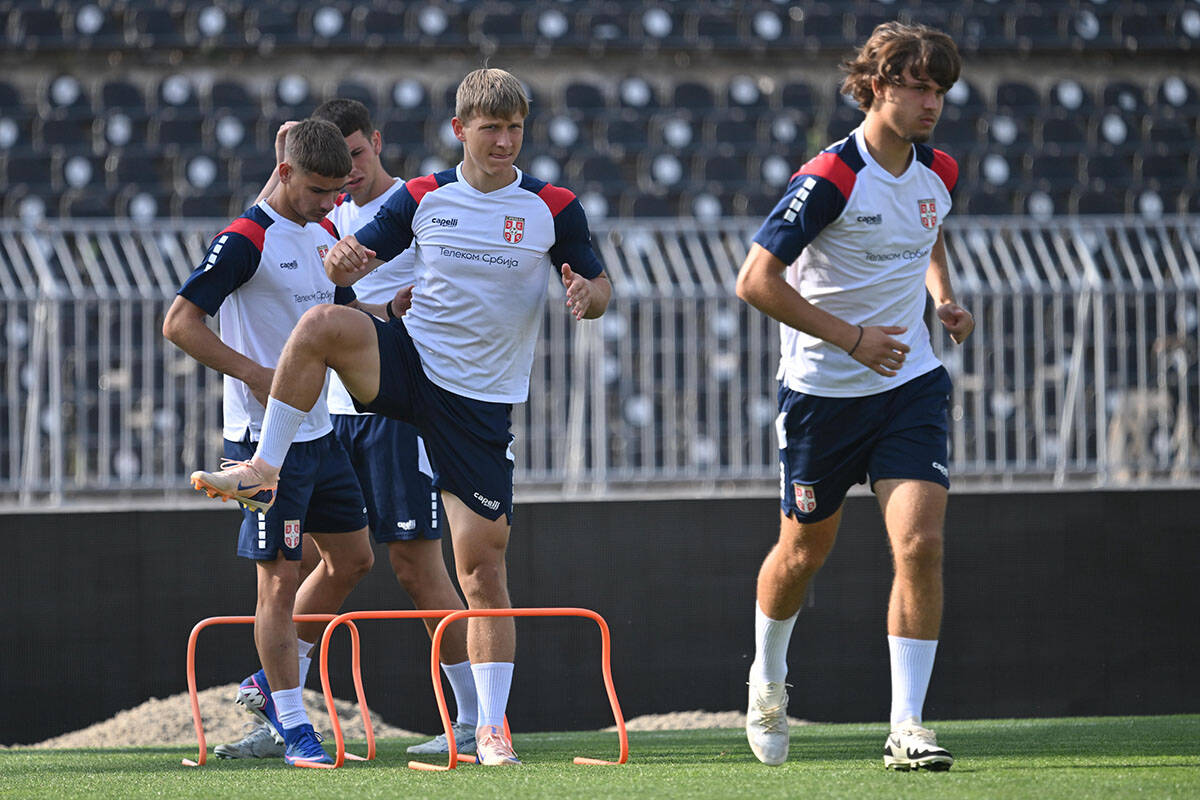 TRENING fudbalera U19 reprezentacije Srbije na stadionu Partizana,  (8).jpg