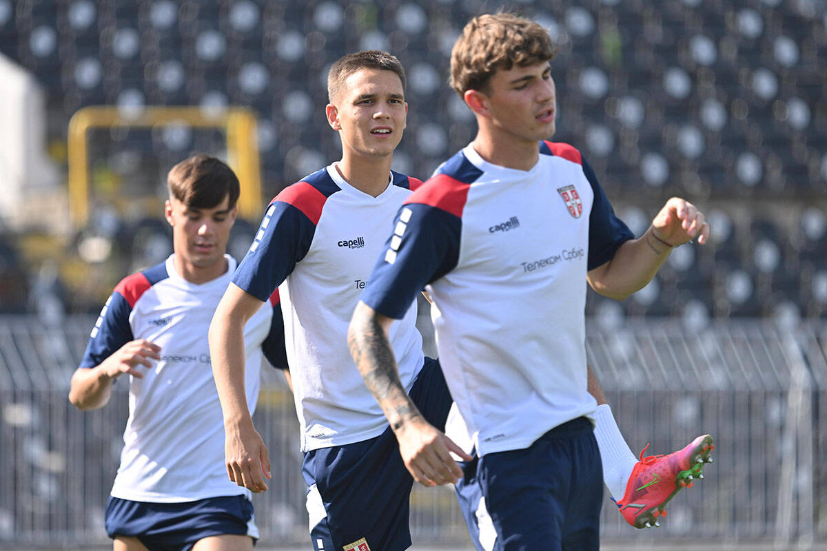TRENING fudbalera U19 reprezentacije Srbije na stadionu Partizana,  (12).jpg