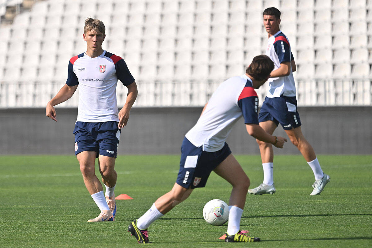 TRENING fudbalera U19 reprezentacije Srbije na stadionu Partizana,  (19).jpg