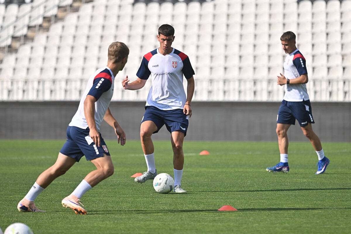TRENING fudbalera U19 reprezentacije Srbije na stadionu Partizana,  (20).jpg