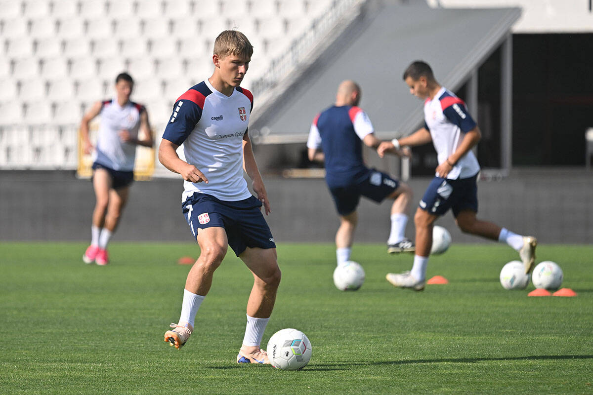 TRENING fudbalera U19 reprezentacije Srbije na stadionu Partizana,  (21).jpg