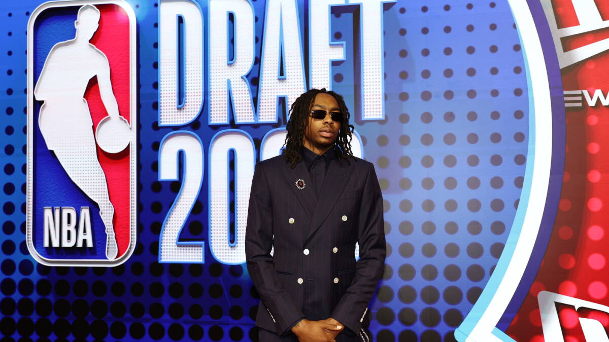 Ajzeja Evans na NBA draftu