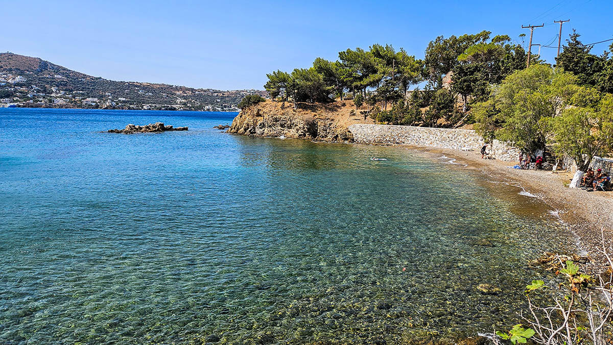 Plaža Alinda na ostrvu Leros u Grčkoj