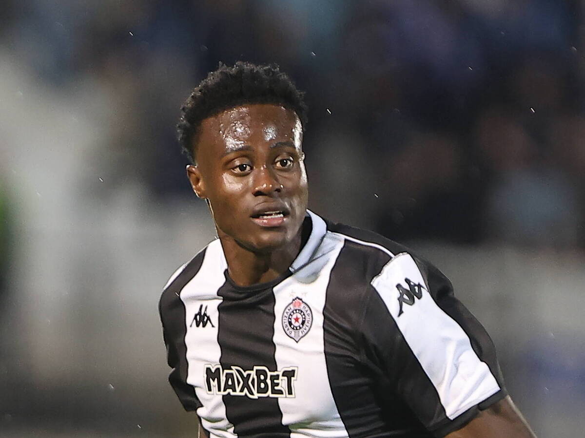 Demba Sek, fudbaler Partizana.