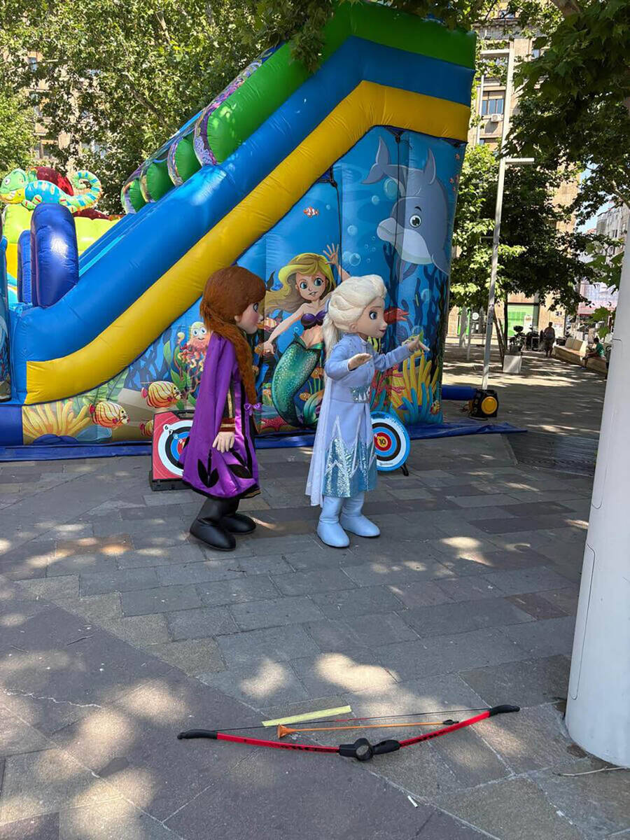 Sadržaj za mališane na velikom skupu u Beogradu