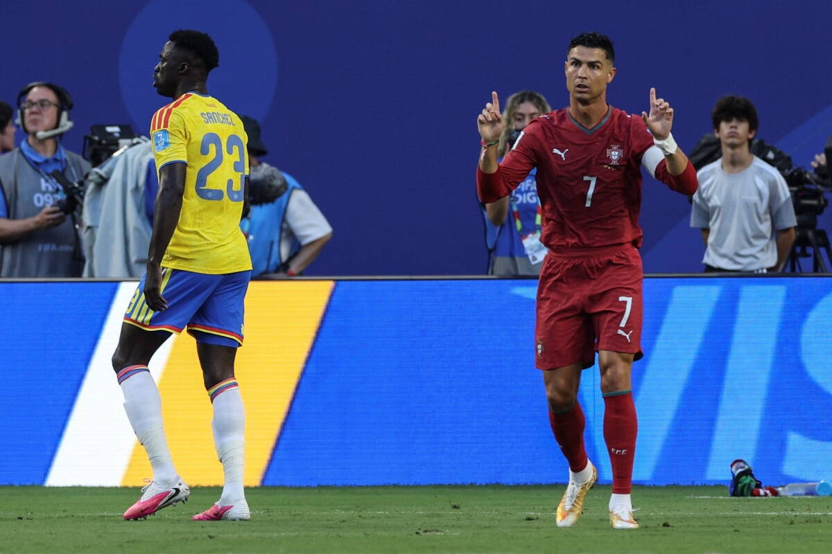 Portugal - Kolumbija, Kristijano Ronaldo