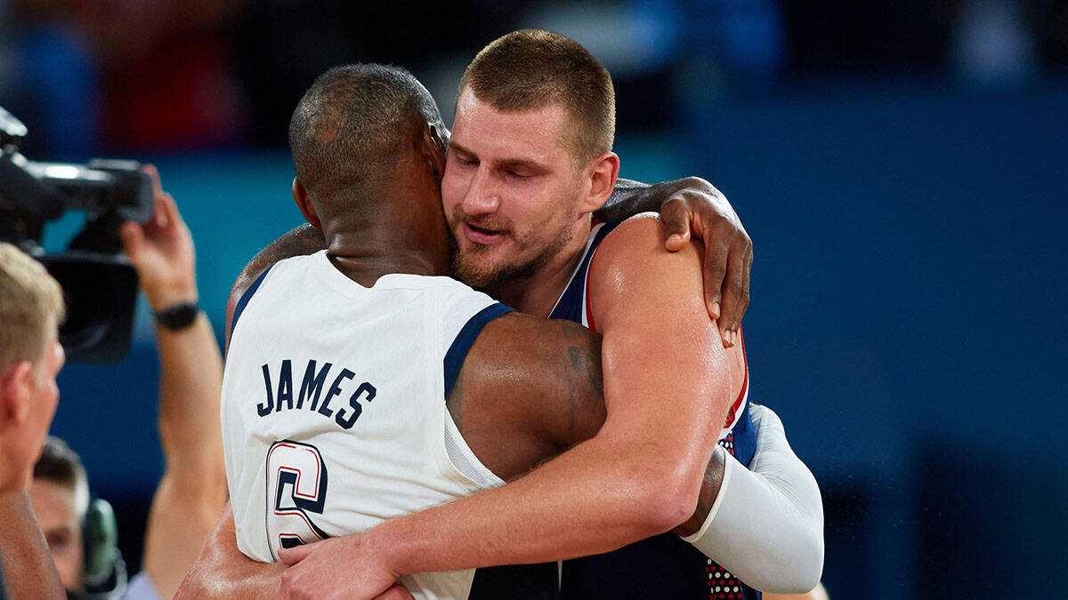 Nikola Jokić i Lebron Džejms