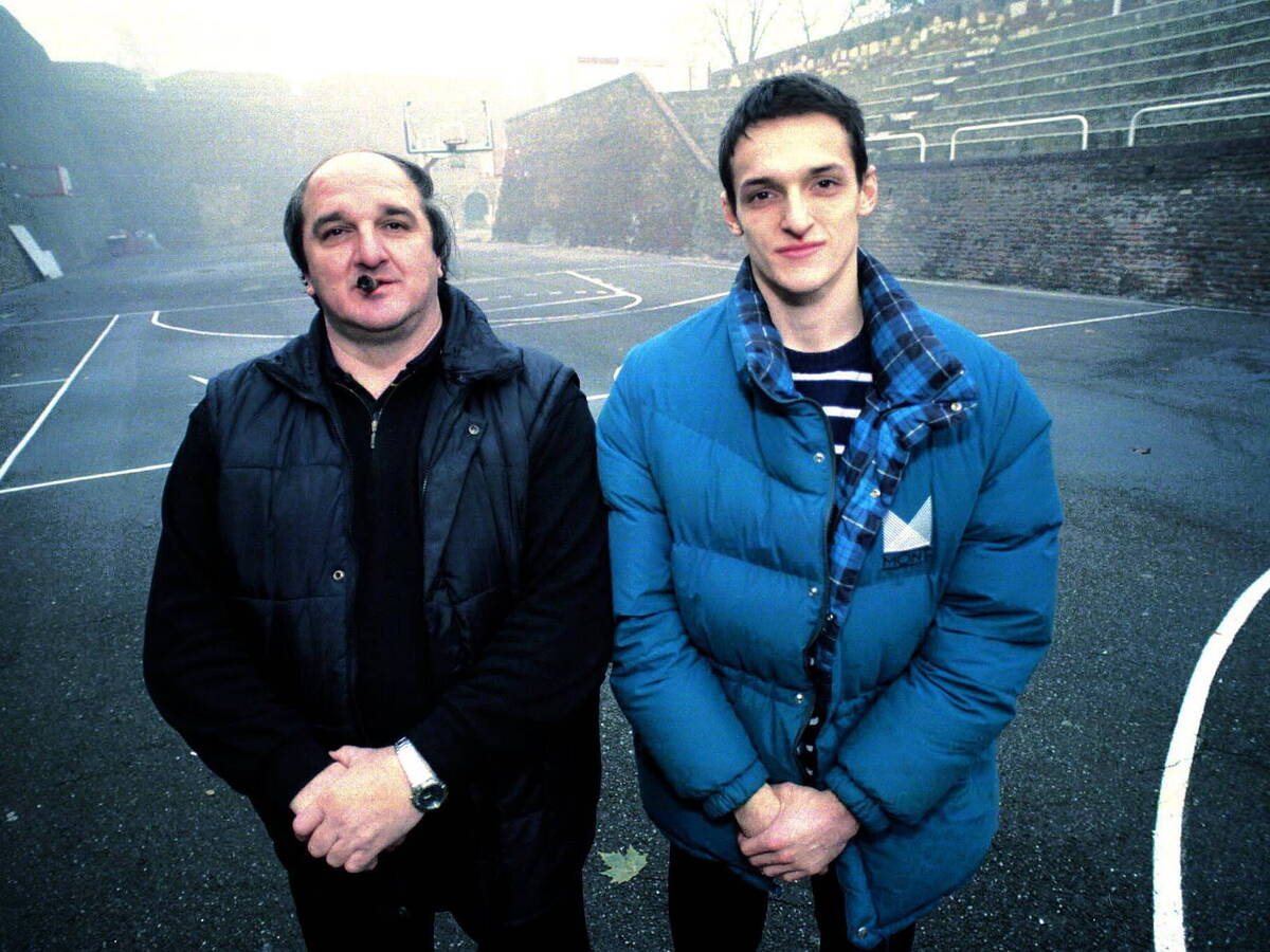 Goran i Igor Rakočević, legendarni košarkaši Crvene zvezde.