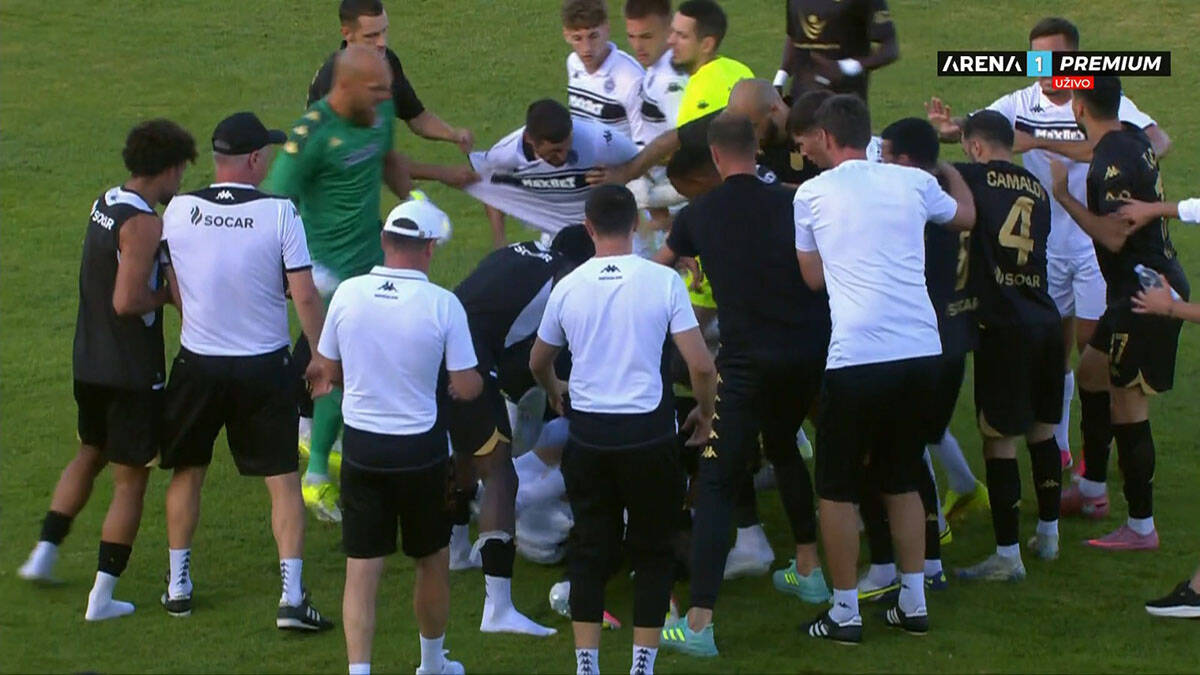 Stefan Milić i Sambo tuča na Partizan - Nefči (2).jpg